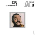 国内盤ＣＤ ARCHIE SEHPP アーチー・シェップ /  ポエム・フォー・マルコム