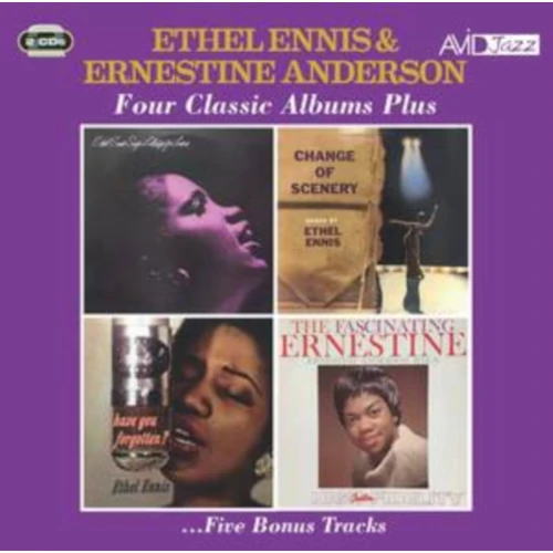 2枚組CD ETHEL ENNIS / ERNESTINE ANDERSON エセル・エニス、アーネスティン・アンダーソン / Four Classic Albums Plus