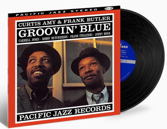 【TONE POETS シリーズ】完全限定輸入復刻 180g重量盤LP Curtis Amy & Frank Butler カーティス・アミー & フランク・バトラー  /  Groovin’ Blue