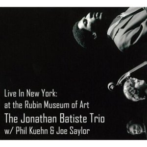 画像: CD  JONATHAN BATISTE   ジョナサン・バティスト  / LIVE IN NEW YORK : AT THE RUBIN MUSEUM OF ART