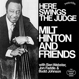 画像: CD  MILT HINTON  ミルト・ヒントン  /  HERE SWINGS THE JUDGE  ヒア・スウィングス・ザ・ジャッジ