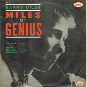 画像: CD BARRY MILES バリー・マイルス /  MILES OF GENIUS  マイルス・オブ・ジニアス