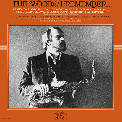 CD　PHIL WOODS フィル・ウッズ / I REMEMBER... アイ・リメンバー