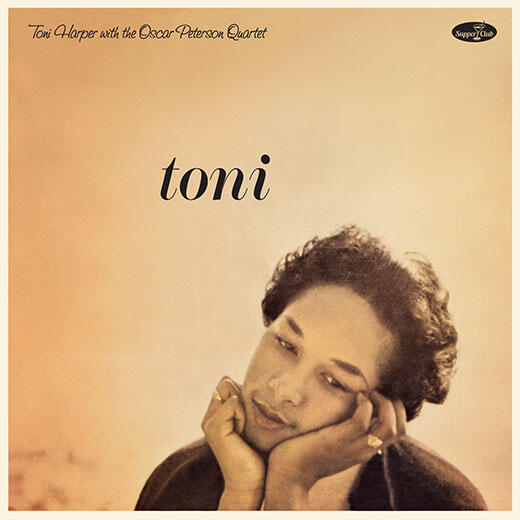 完全限定輸入復刻 180g重量盤LP Toni Harper With The Oscar Peterson