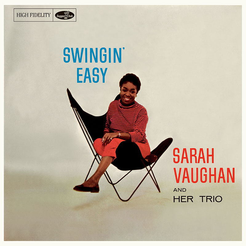完全限定輸入復刻 180g重量盤LP Sarah Vaughan u0026 Her Trio サラ・ヴォーン / Swingin' Easy + 5  Bonus Tracks