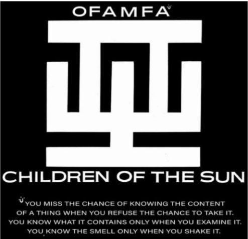 画像1: 【MOVED-BY-SOUND】CD CHILDREN OF THE SUN  チュルドレン・オブ・ザ・サン / Ofamfa